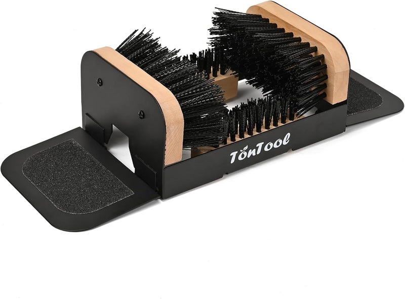TonTool Boot Brush Scraper Outdoor - Boot Cleaner Brush Outdoor Heavy Duty - Heavy Duty Boot Scrubber - Image 1